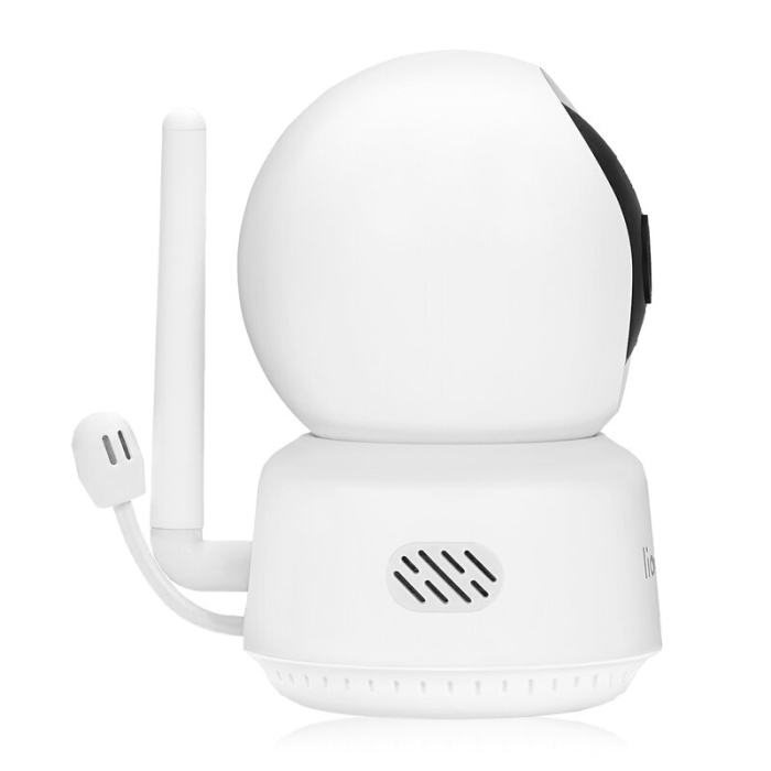 Video monitor, Lionelo, Babyline 5,1, Wireless, Cu 8 cantece de leagan, Cu doua camere independente, Mod nocturn, Utilizare 24 h fara incarcare, Alb [5]