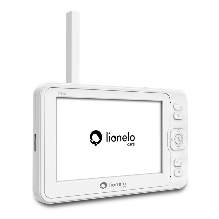 Video monitor, Lionelo, Babyline 5,1, Wireless, Cu 8 cantece de leagan, Cu doua camere independente, Mod nocturn, Utilizare 24 h fara incarcare, Alb [8]