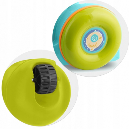 Antemergator 2 in 1 cu diverse activitati si muzica Ricokids RK-744 - Turcoaz [3]