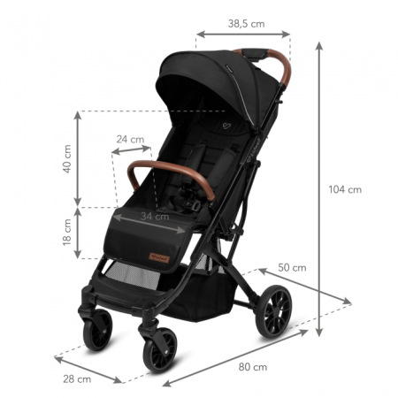 Carucior sport Kidwell COLMER Jet Black [12]