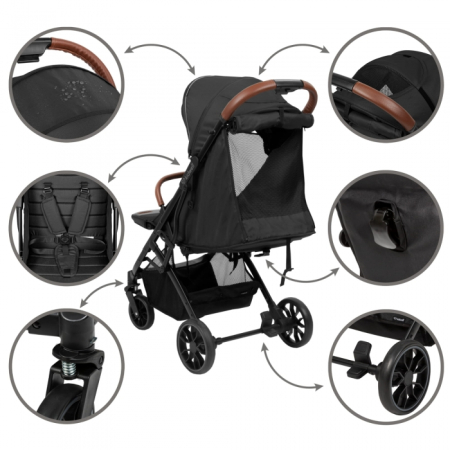 Carucior sport Kidwell COLMER Jet Black [7]