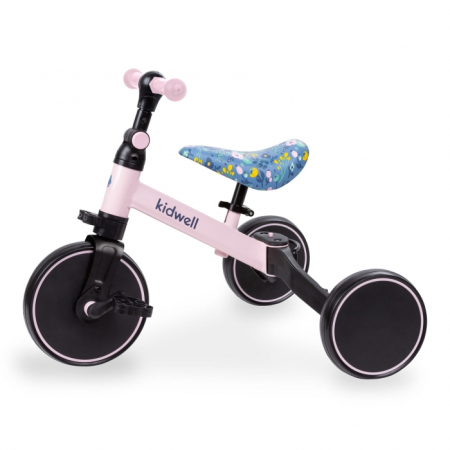 Tricicleta cu pedale 3 in 1 Kidwell Pico Spring Flower [11]