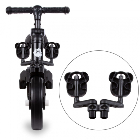 Tricicleta cu pedale 3 in 1 Kidwell Pico Total Black [9]