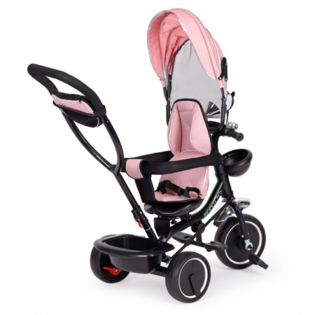 Tricicleta Cu Sezut Rotativ Ecotoys JM-066-9 - Roz [6]