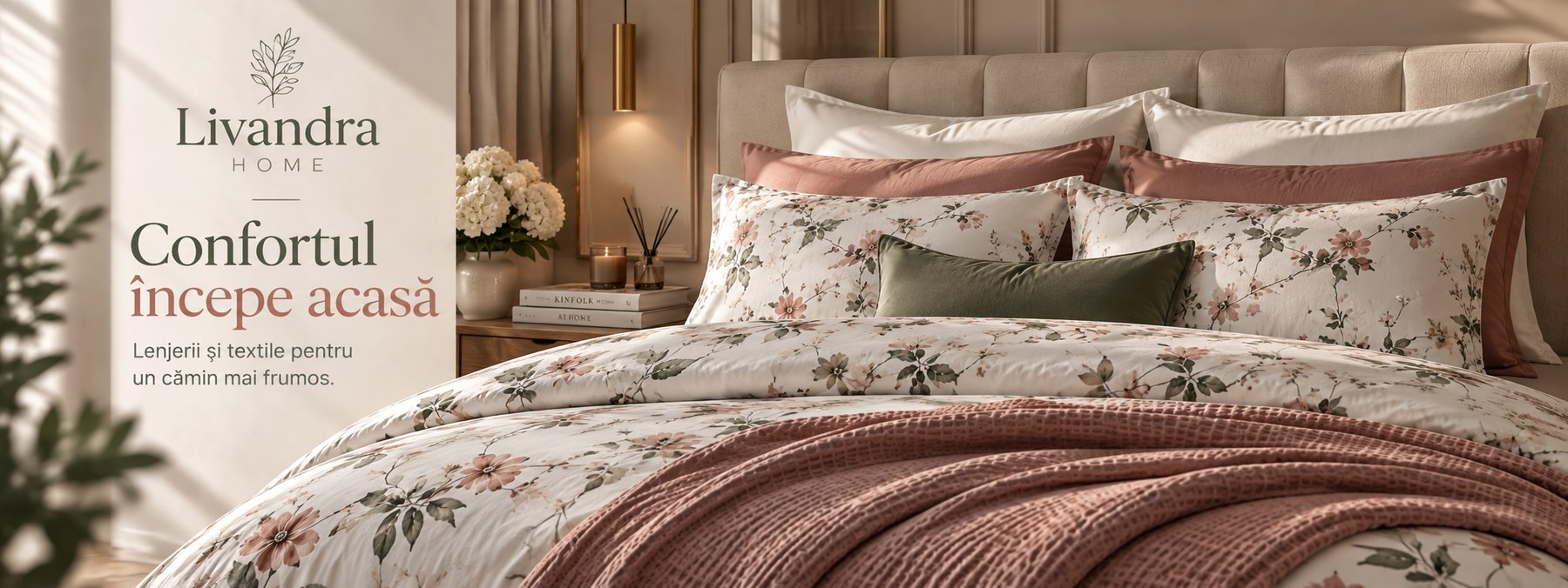 Livandra Home - Lenjerii de pat și textile pentru un cămin mai frumos
