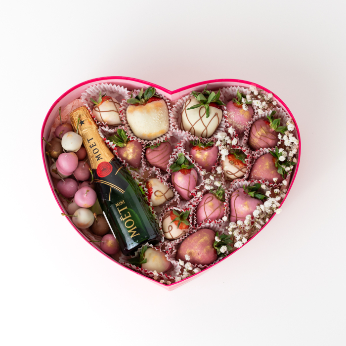 Aranjmanet cu Fructe Glazurate si Moet [2]