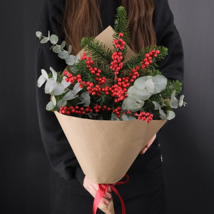 Buchet de Iarnă cu Eucalipt [4]