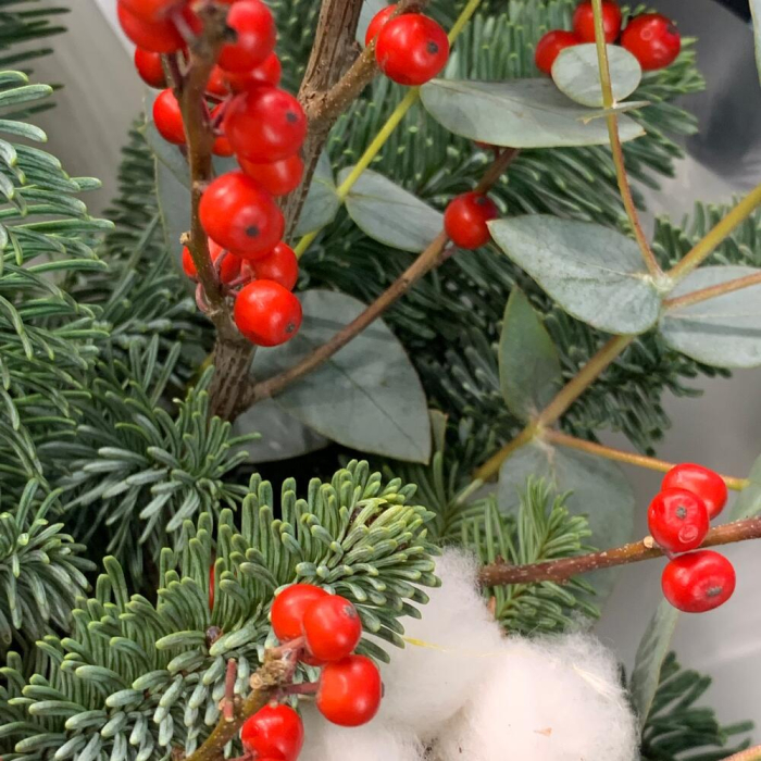 Buchet de Iarnă Eucalipt și Bumbac [6]