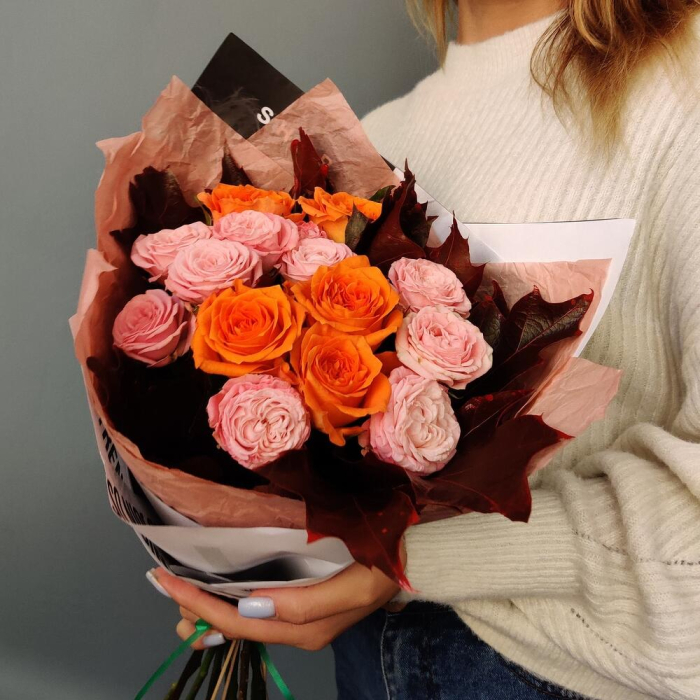 Buchet de Toamnă din Trandafiri [2]