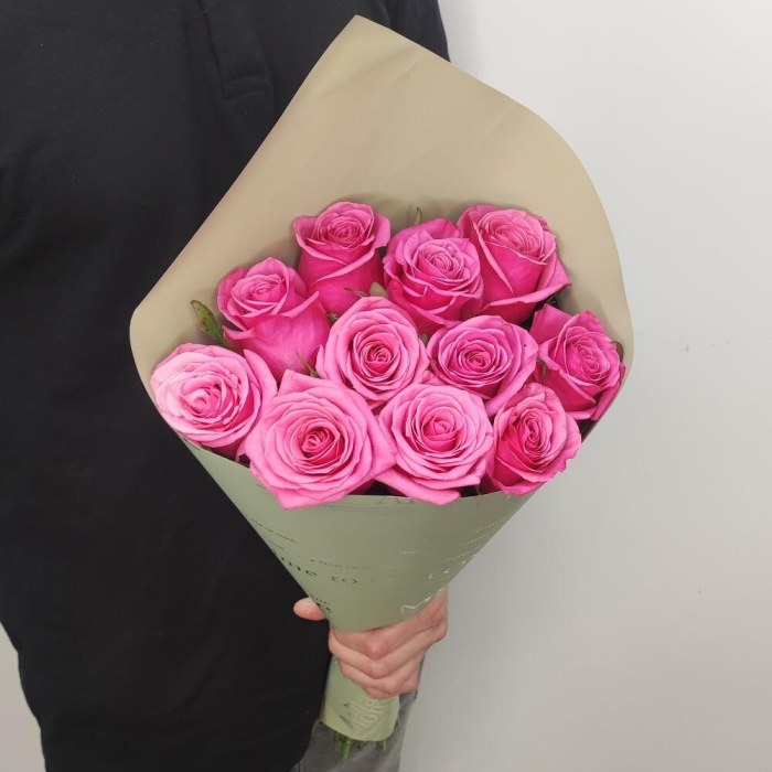 Buchet din 11 Trandafiri Roz [3]