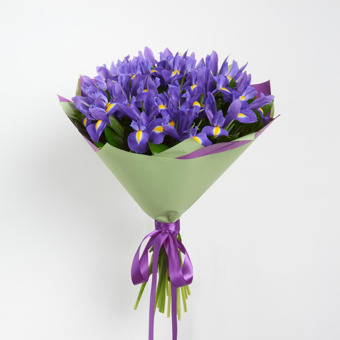 Buchet din 19 Iriși Mov [4]