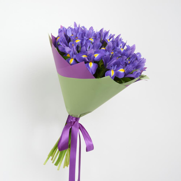 Buchet din 19 Iriși Mov [3]