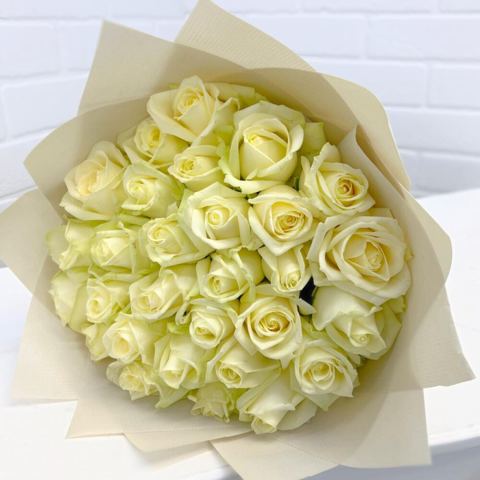 Buchet din 29 Trandafiri Albi [1]