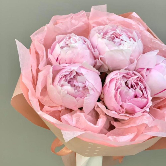 Buchet din 5 Bujor Sarah Bernhardt [4]