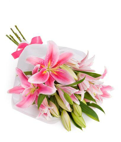 Buchet din 5 Crini Imperiali de Sf. Maria [1]