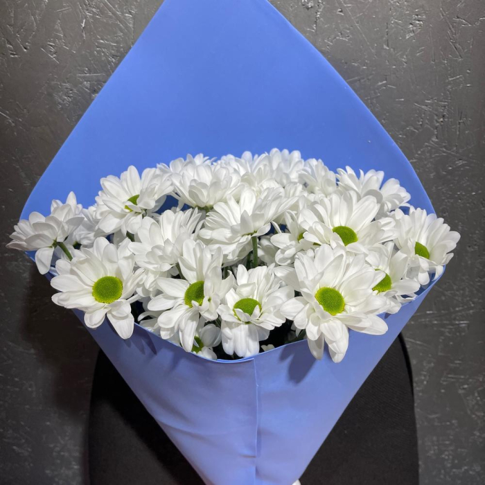 Buchet din 5 Crizanteme Albe [4]