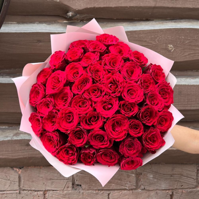 Buchet din 51 Trandafiri Roșii [3]