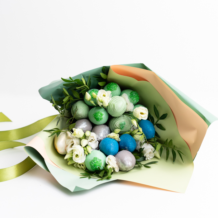 Buchet din Capsuni in Ciocolata – Paste Fericit [3]