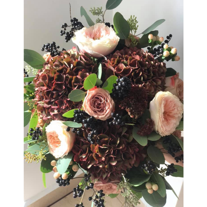 Buchet din Hortensii și Trandafiri Botoșani [1]