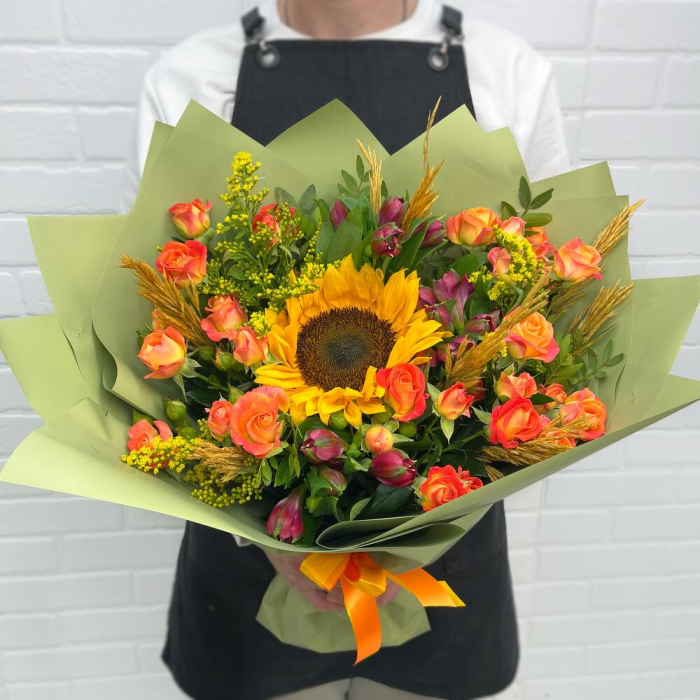 Buchet Mixt cu Flori de Toamnă [2]