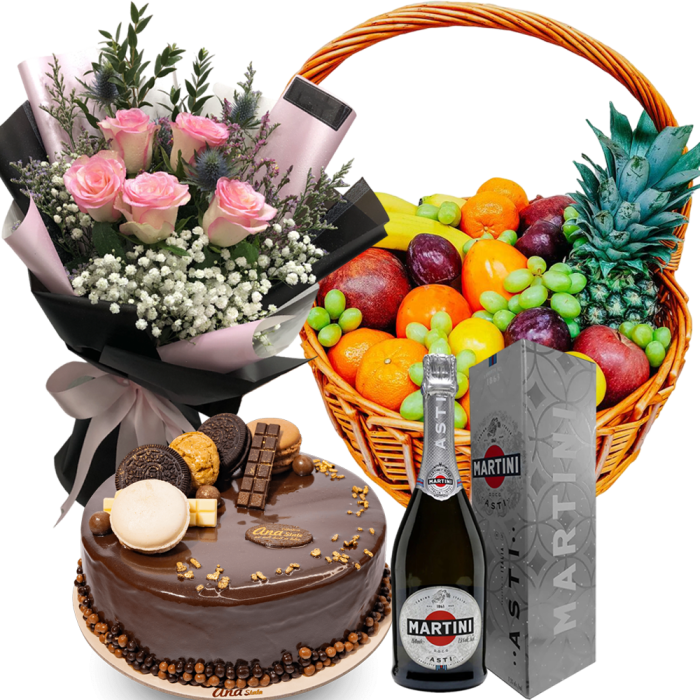 Surpriză la Domiciliu Coș cu Fructe [1]