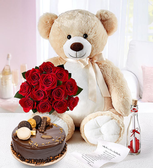 Urs de Pluș cu Trandafiri [1]