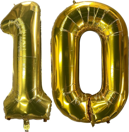 Baloane - Baloane Cifră cu Heliu (2 cifre)