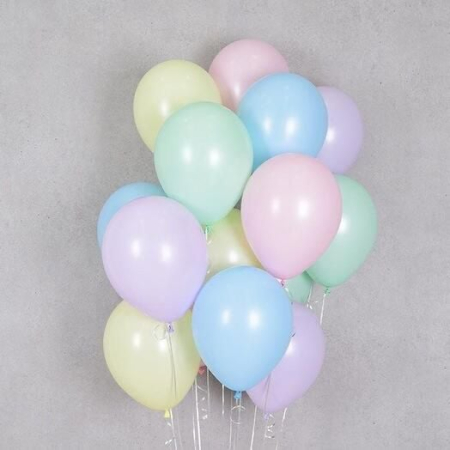 Baloane - Baloane Macarons cu Heliu (15 buc)