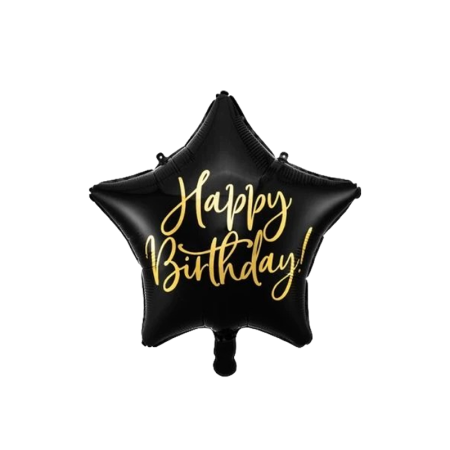 Baloane - Balon Aniversar Happy Birthday cu Heliu