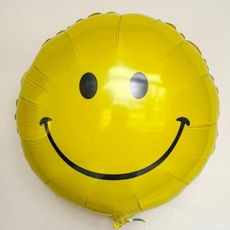 Baloane - Balon Smiley Face cu Heliu