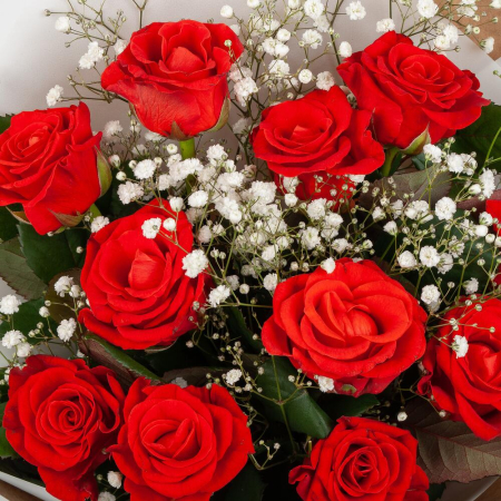 Buchet de Crăciun din Trandafiri Roșii [2]