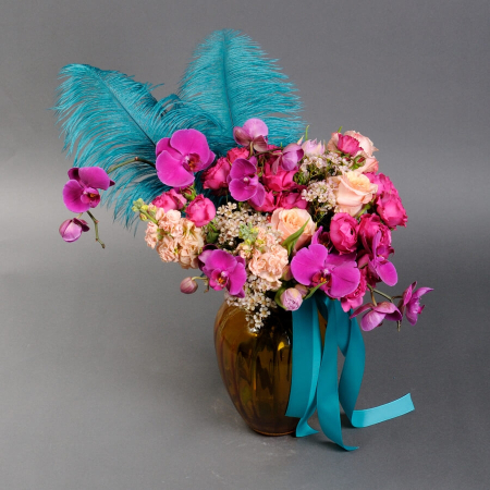 Buchete - Buchet de flori „Fata Morgana” într-o vază