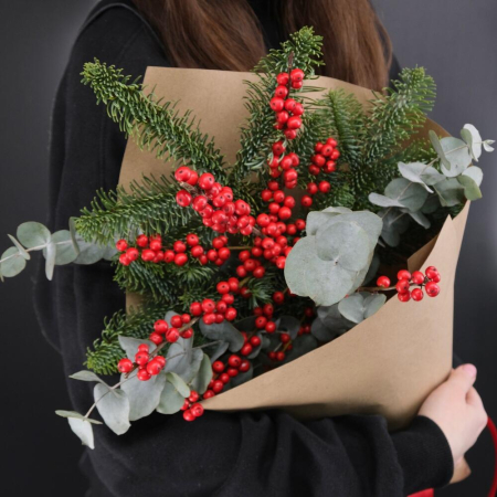 Buchete - Buchet de Iarnă cu Eucalipt