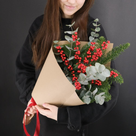 Buchet de Iarnă cu Eucalipt [2]