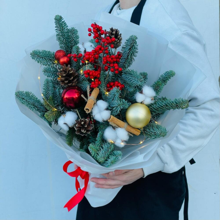 Buchete - Buchet de Iarnă din Scorțișoară și Nobilis