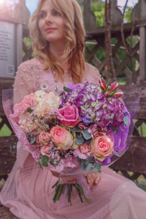 Buchete - Buchet de Vară in nuanțe Roz