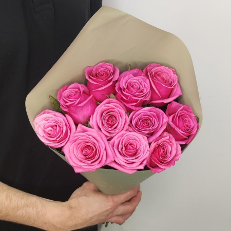 Buchet din 11 Trandafiri Roz [3]