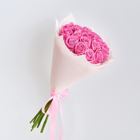 Buchet din 17 Trandafiri Roz [2]