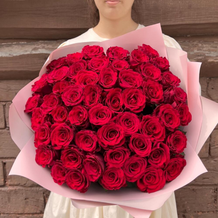 Buchet din 51 Trandafiri Roșii [1]