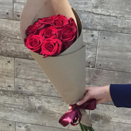 Buchete - Buchet din 7 Trandafiri Roșii
