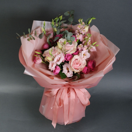 Buchete - Buchet Roz pentru Școală