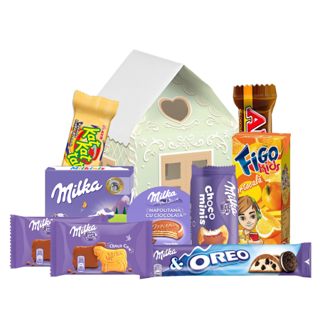 Cadouri de Paște - Coș Cadou Mixt de Paște #1