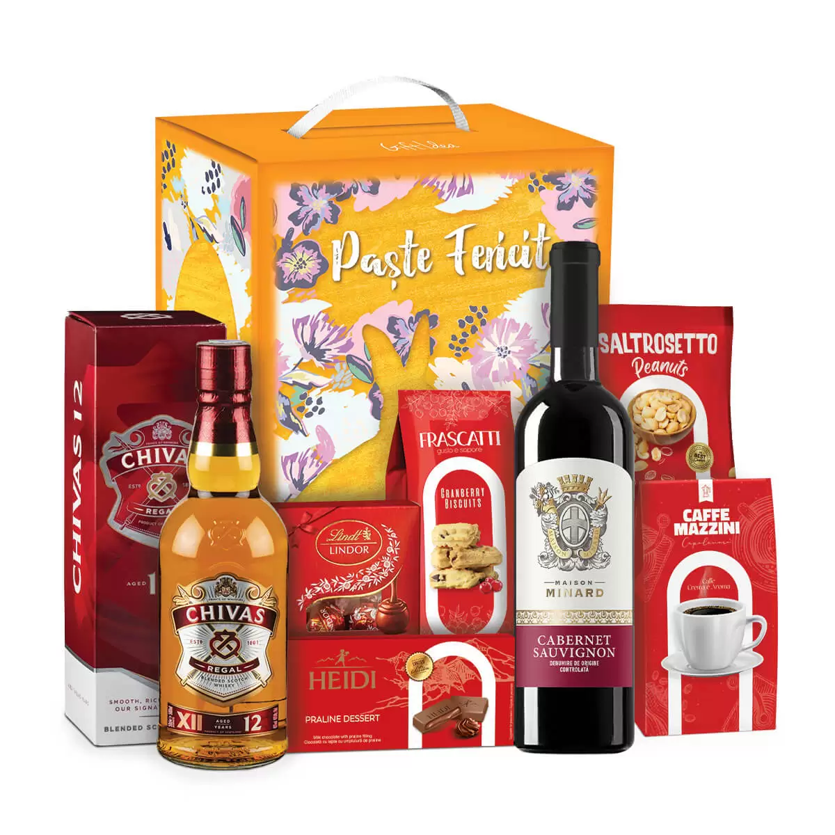 Cadouri de Paște - Coș Cadou Mixt de Paște #1