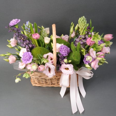 Buchete - Coș de Paște „Simfonia Florilor”