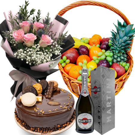 Surprize la Domiciliu - Surpriză la Domiciliu Coș cu Fructe