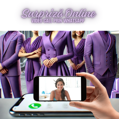 Surprize la Domiciliu - Surpriză Online prin Video Call