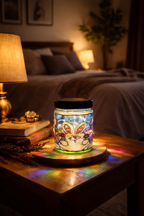 3 Iepurasi - Lumanare Lampa [2]