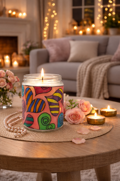 Inimioare - Lumanare Mini Lampa [3]