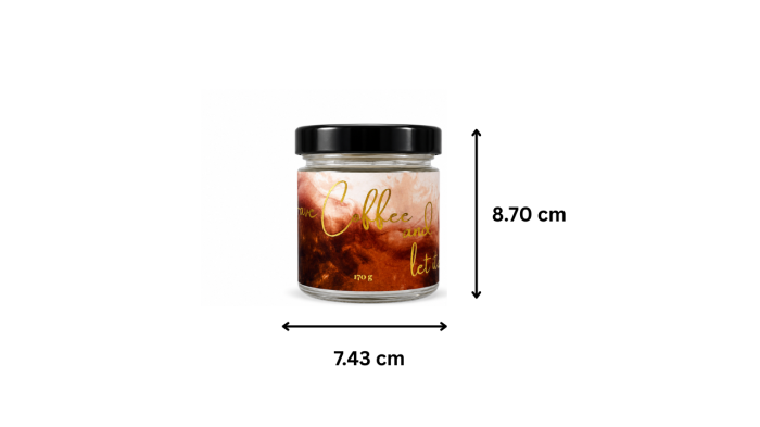 Cadou coffee lover lumanare parfumata cafea [6]