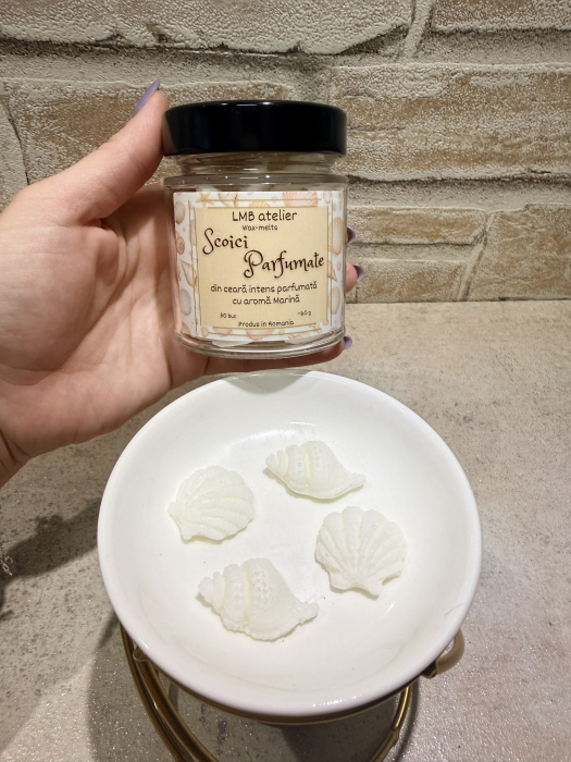Scoici Wax Melts din Ceară de Soia – Aromă Marină Intensă [5]